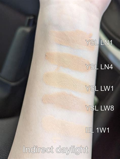 ysl vs estee lauder|YSL All Hours Foundation Review: The Long.